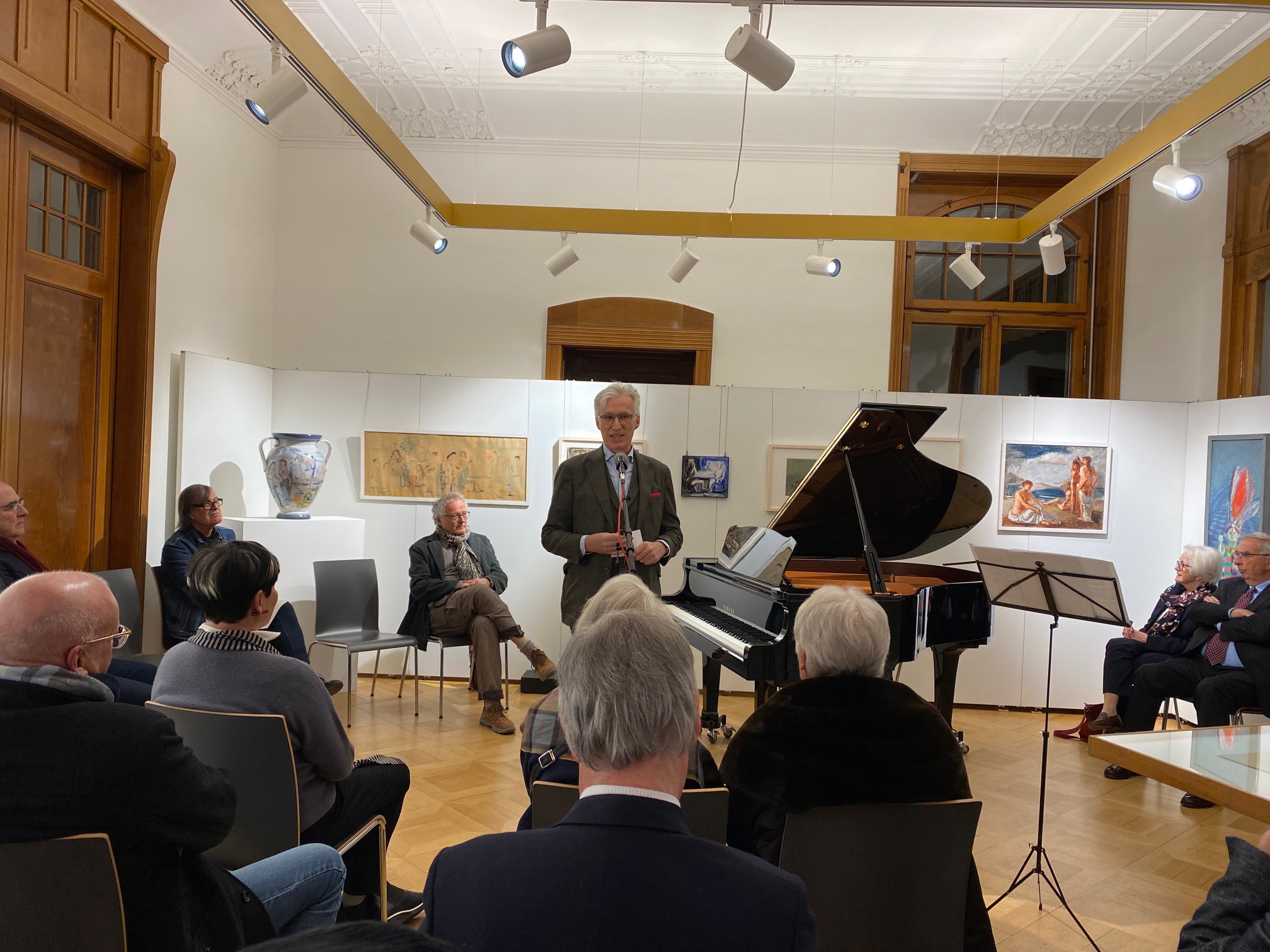 Vernissage mit Dr.Matthias Fischer